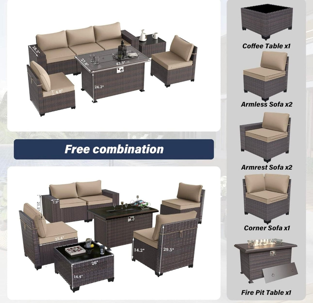 Patio furniture