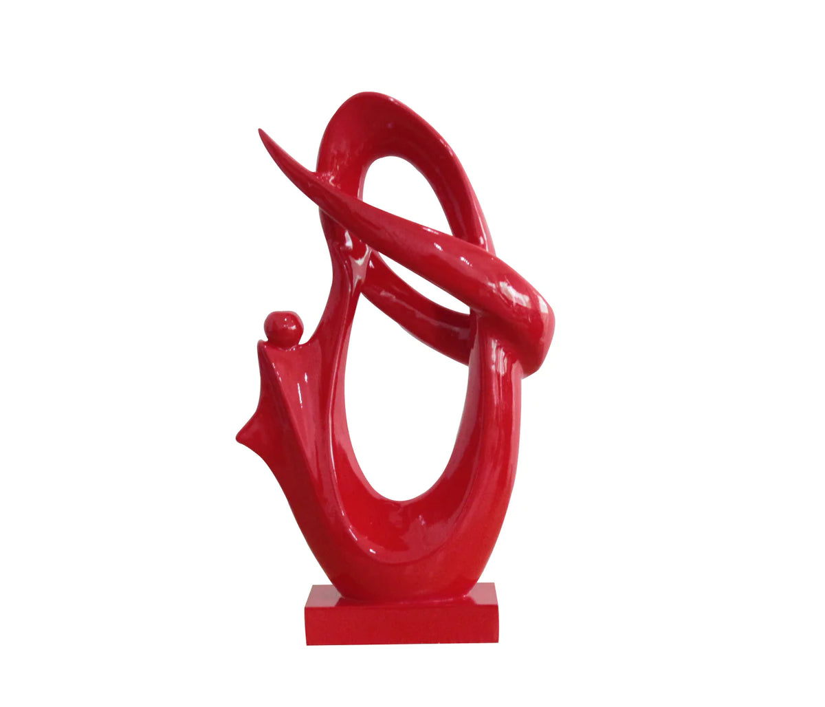 Wrapped Up Abstract Sculpture