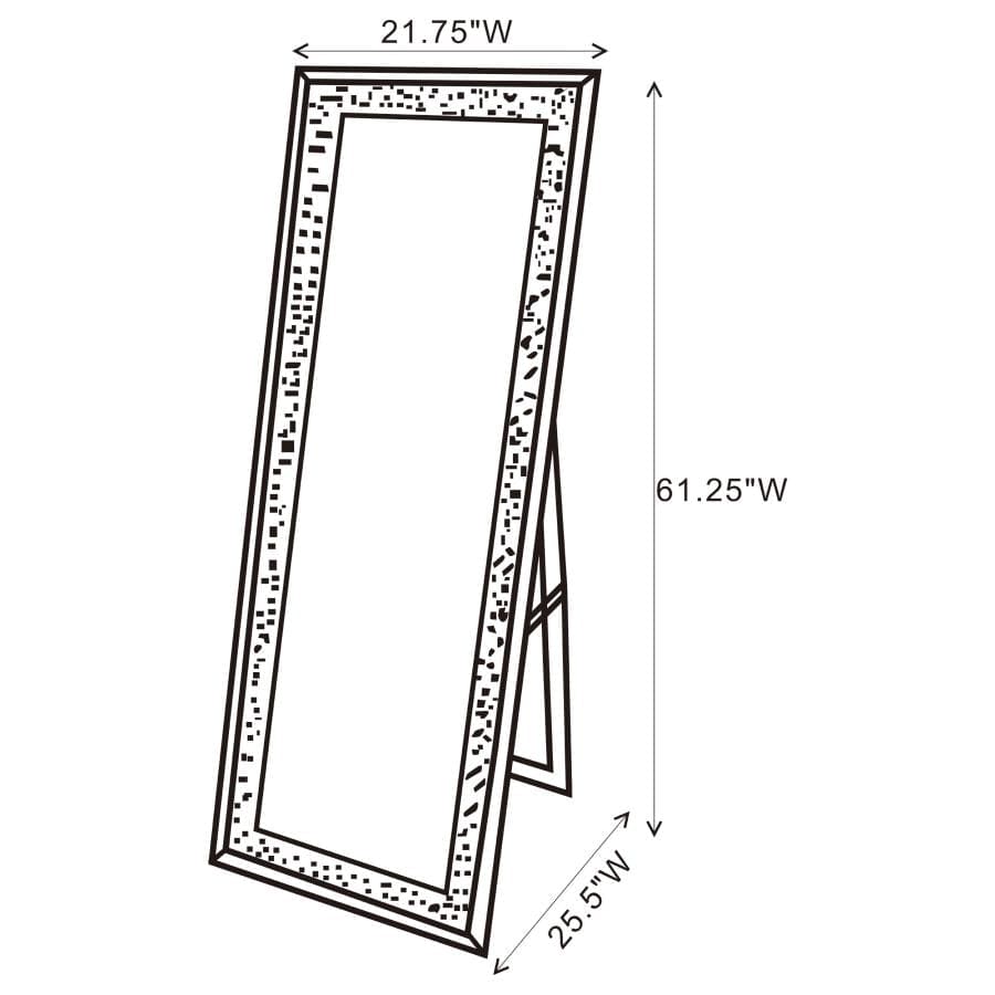 FLOOR MIRROR - FIVE STAR FURNITURE LIQUIDATION