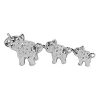 3pc Elephant Family Set