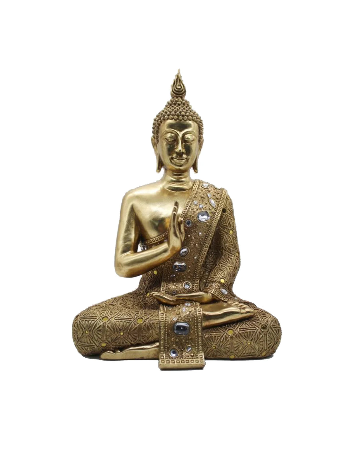 22" Gold Buddha