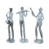 Silver Standing Musicians