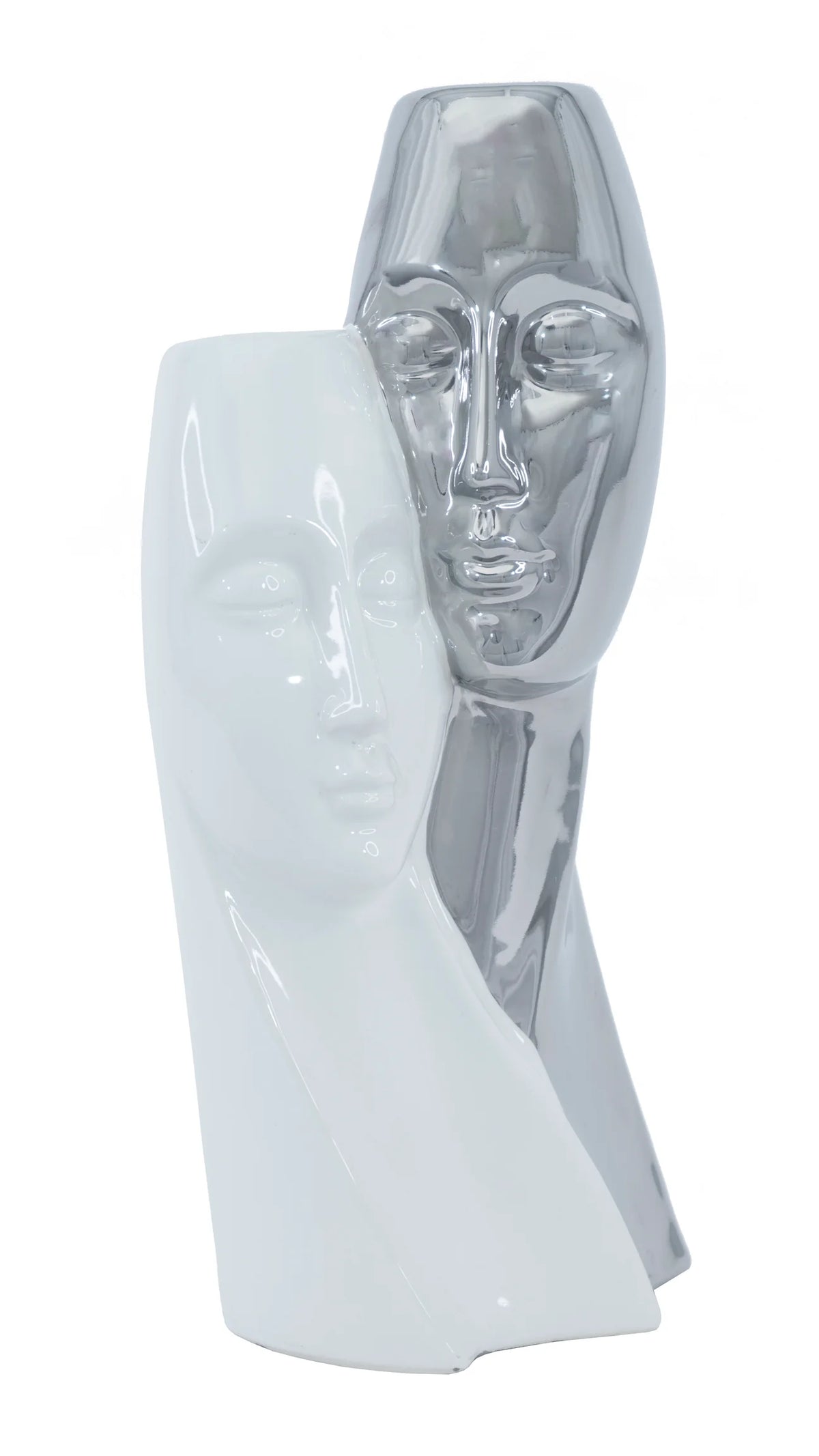 Double Face Ceramic Sculpture