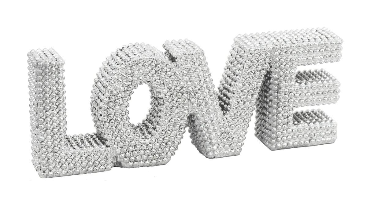 Studded LOVE Sign