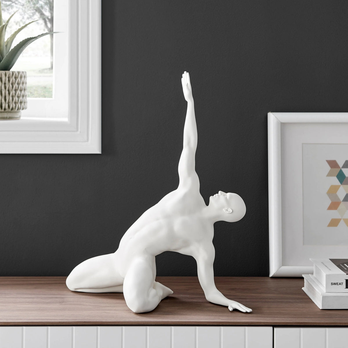 INVOCATION MAN SCULPTURE // MATTE WHITE