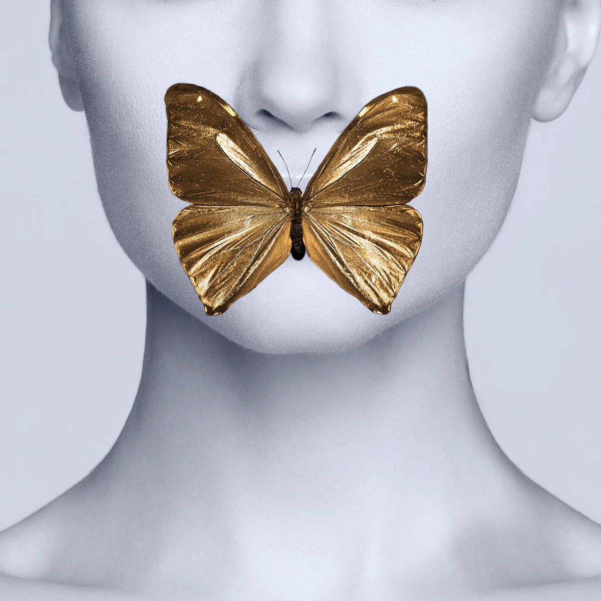 Women w/ Gold Butterfly
