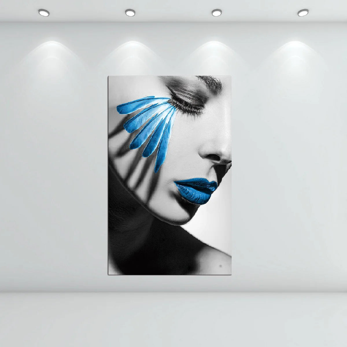 JD-B577 Blue Lips Acrylic Picture