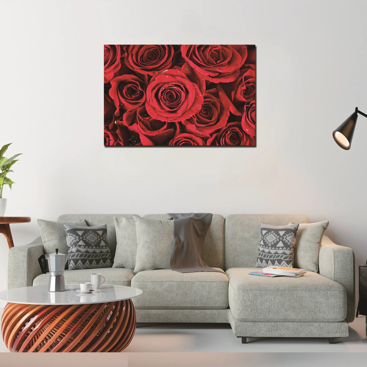 JD-B597 Red Roses Acrylic Picture