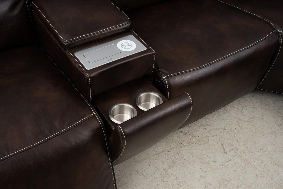 Sectional recliner