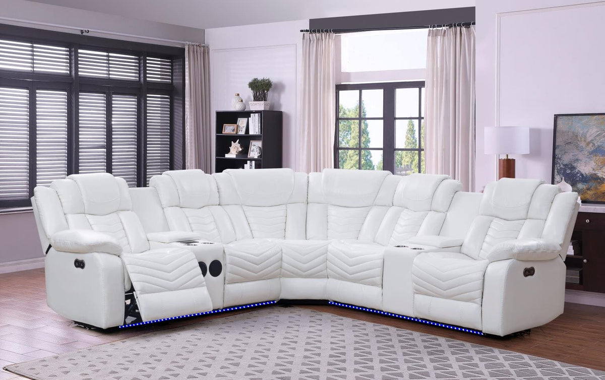 Sectional recliner