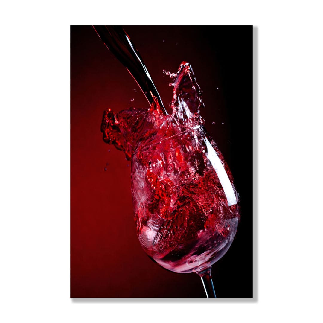 Wine glass art