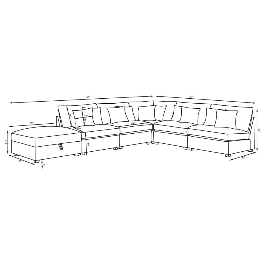 Sectional bed