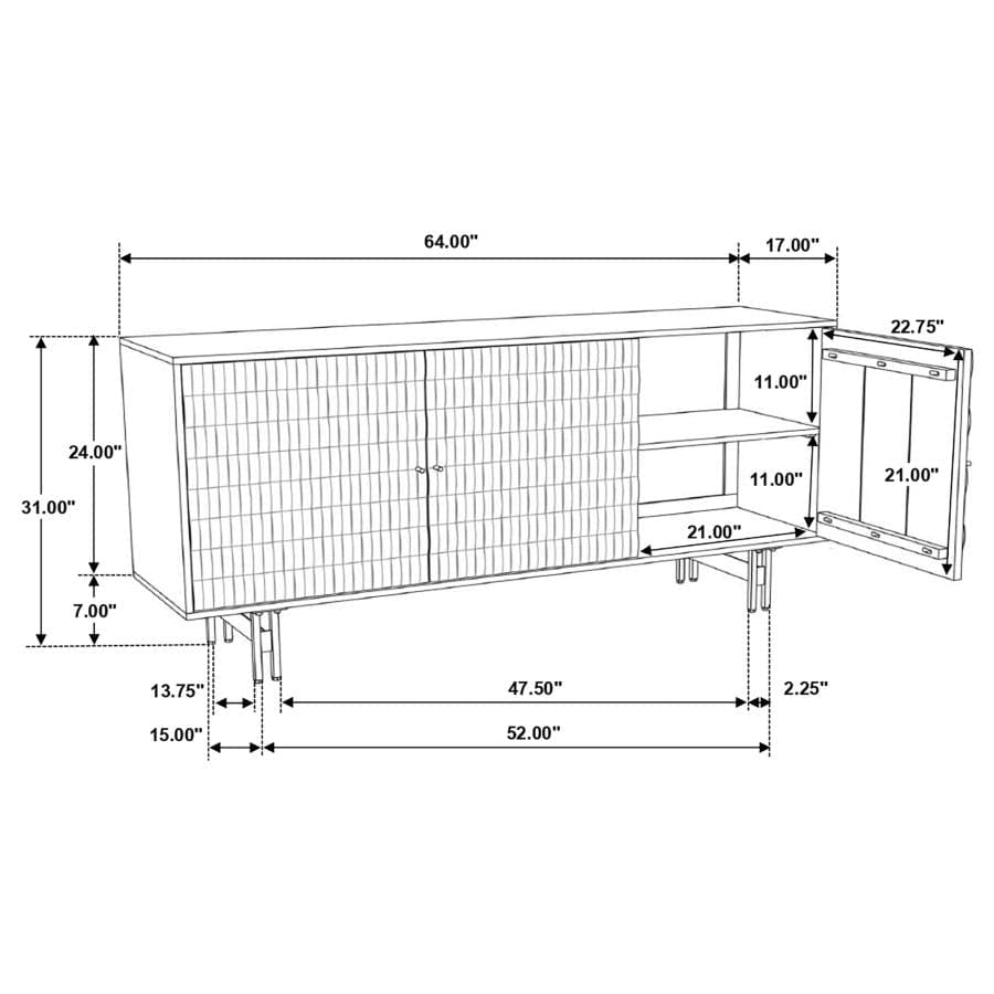 Accent cabinet