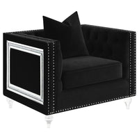 Velvet living room set