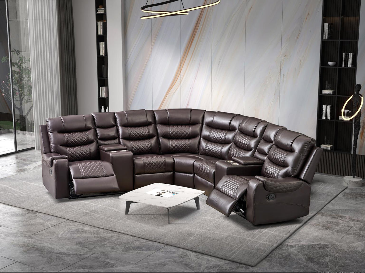 Sectional recliner