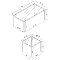 COFFEE TABLE 3 pc set