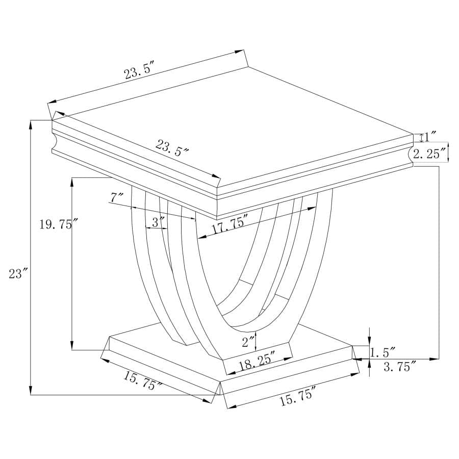 End table