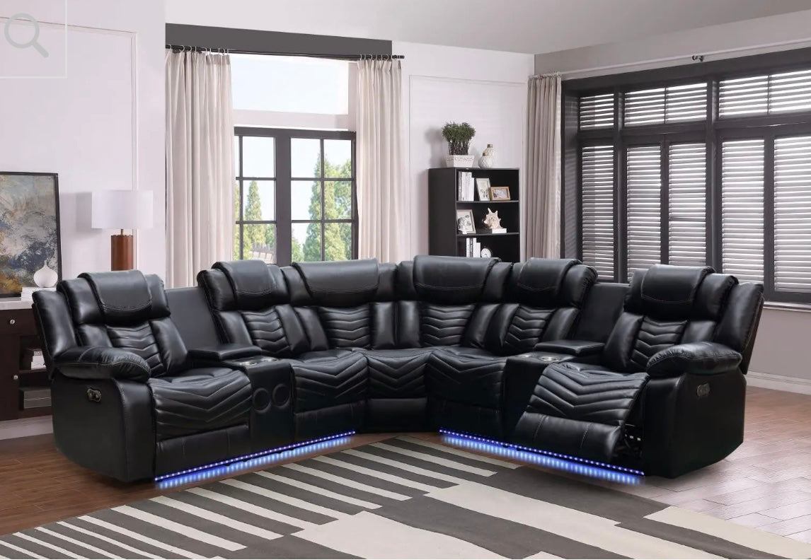 Sectional recliner