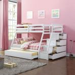 TWIN-FULL-FULL BUNK BED