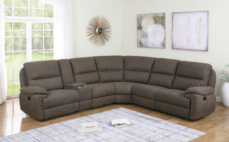 6 PC MOTION SECTIONAL - FIVE STAR FURNITURE LIQUIDATION