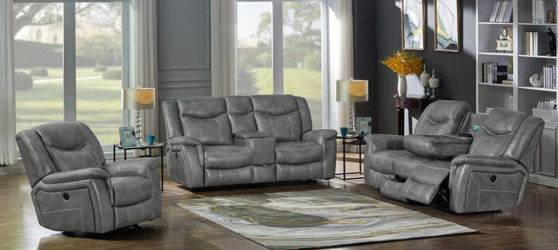 POWERS LIVING ROOM  RECLINERS SOFA AND LOVESEAT - FIVE STAR FURNITURE LIQUIDATION