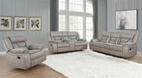 POWERS LIVING ROOM  RECLINERS SOFA AND LOVESEAT - FIVE STAR FURNITURE LIQUIDATION