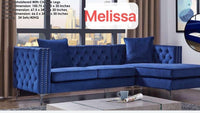 SECTIONAL VELVET - FIVE STAR FURNITURE LIQUIDATION