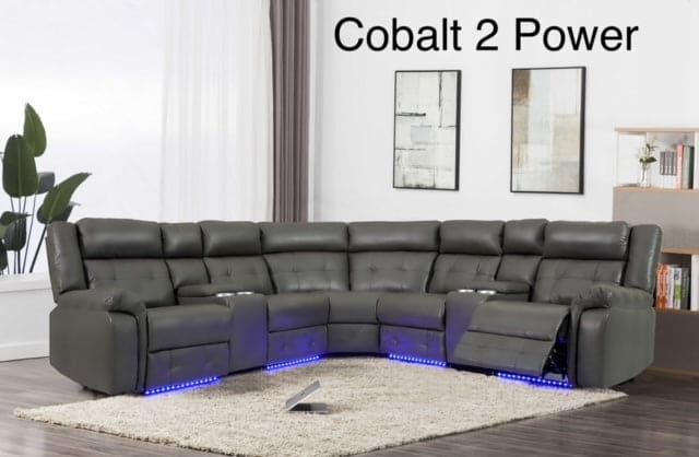 POWERS RECLINER SECTIONAL - FIVE STAR FURNITURE LIQUIDATION